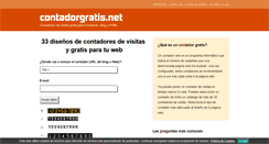 Desktop Screenshot of contadorgratis.net