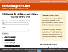 Tablet Screenshot of contadorgratis.net